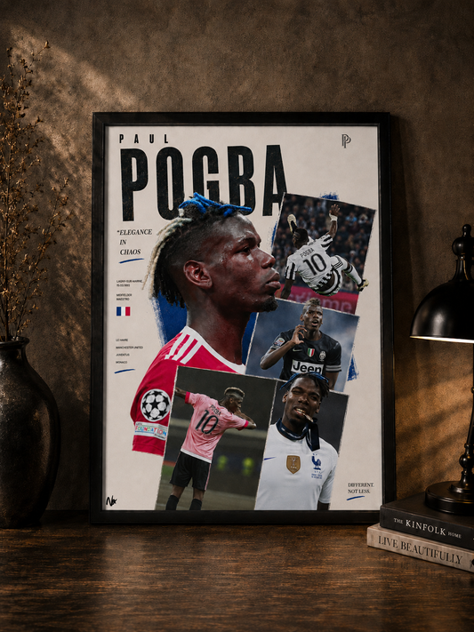 Paul Pogba "Street" - Premium Football Poster