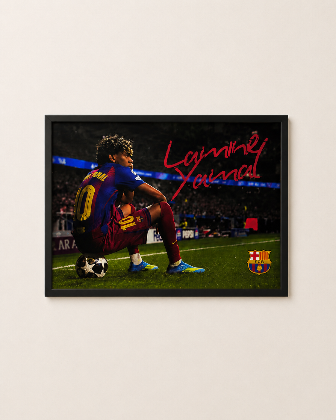 Plakat w ramce – Lamine Yamal
