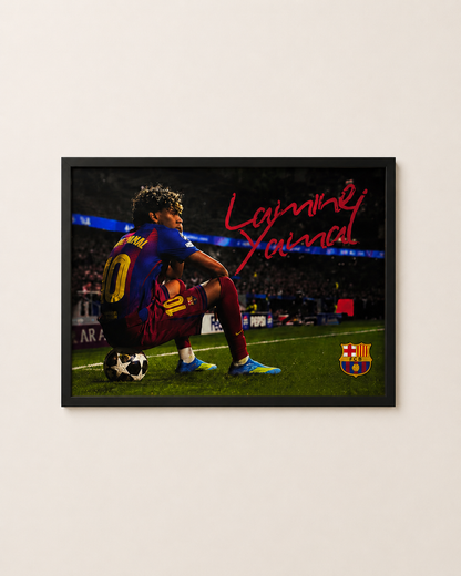 Lamine Yamal "Calma" - Premium Football Poster