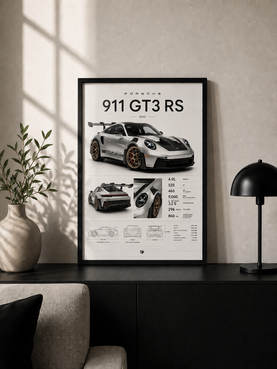 Framed poster – Kenan Yildiz
