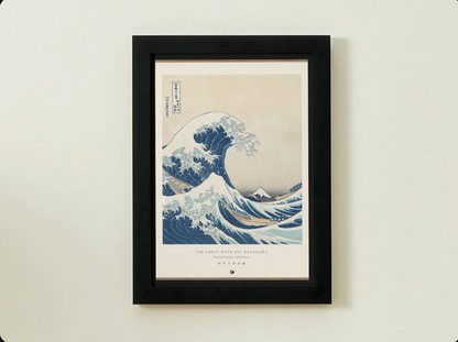 Wielka Fala w Kanagawie - Premium Poster