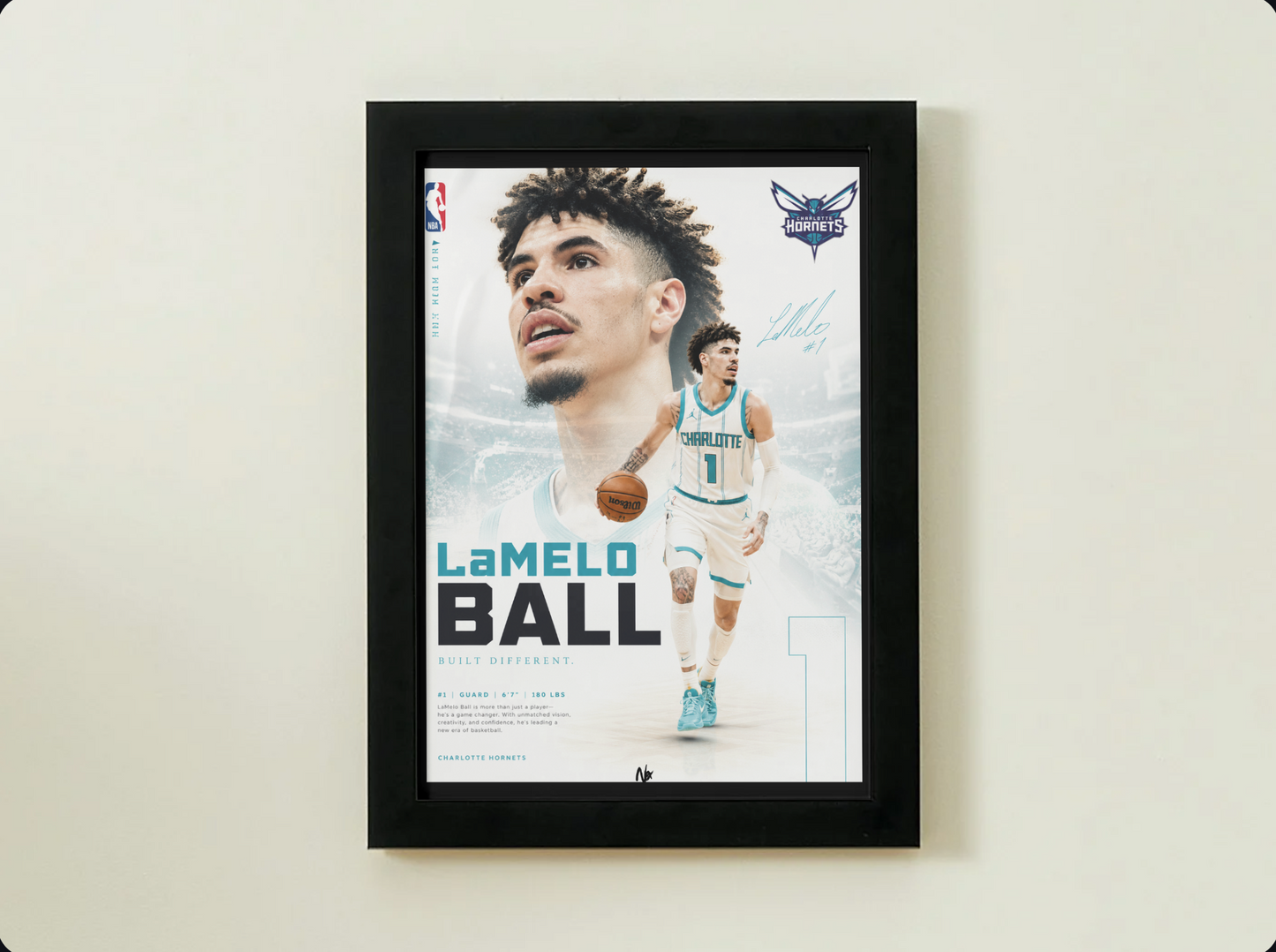 Framed poster – Kenan Yildiz