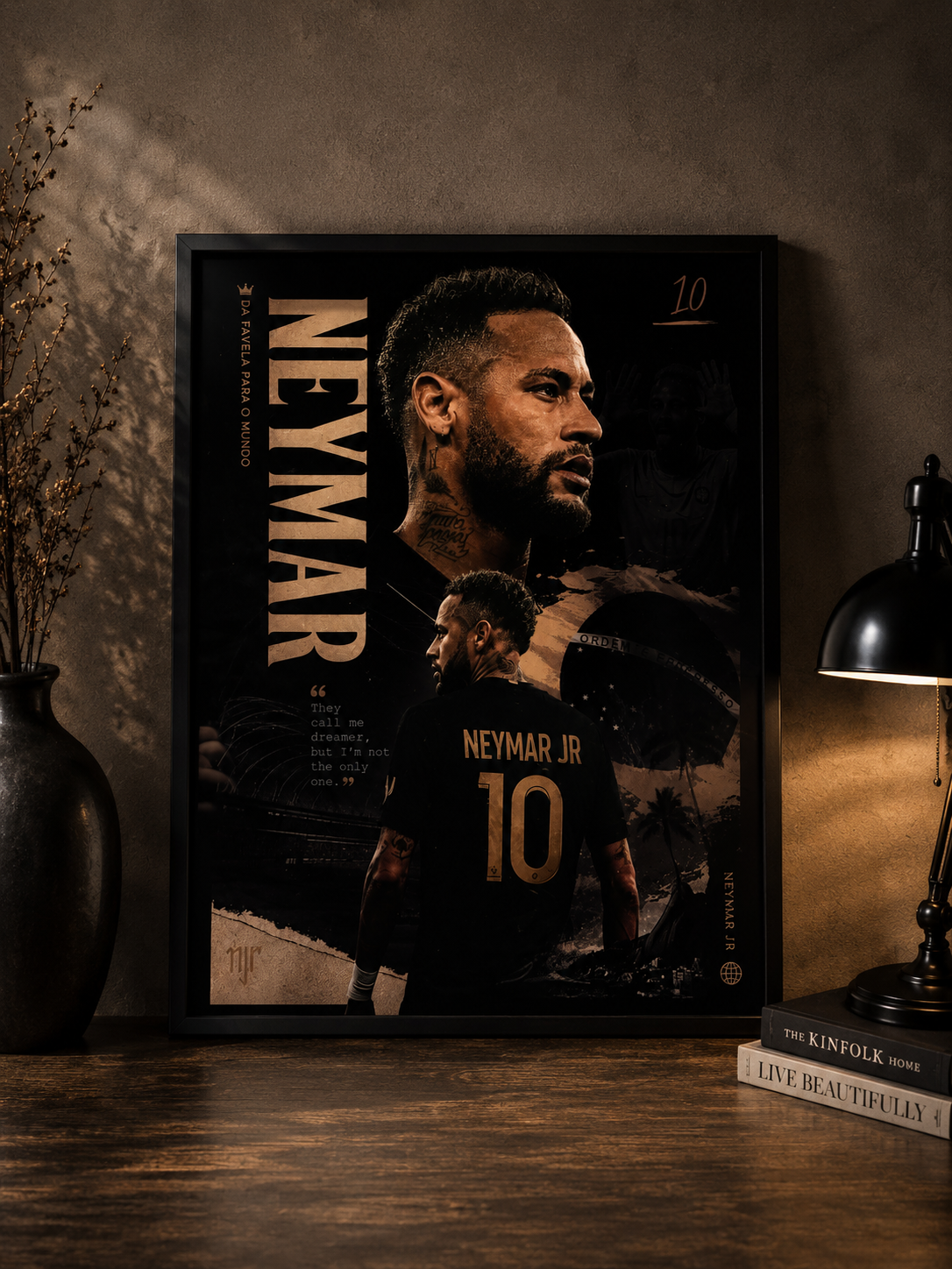 Plakat w ramce – Neymar Jr.