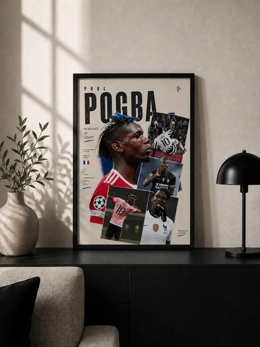 Paul Pogba "Street" - Premium Football Poster