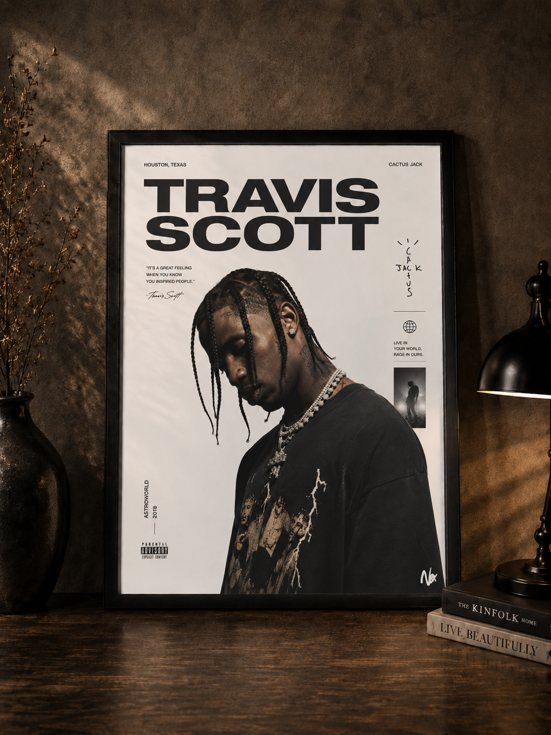 Framed poster – Kenan Yildiz