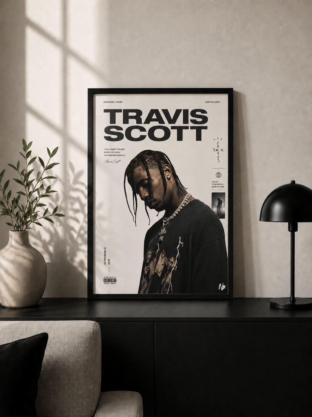 Framed poster – Kenan Yildiz