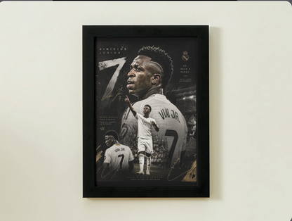 Vinicius Jr. "Vini" - Premium Football Poster
