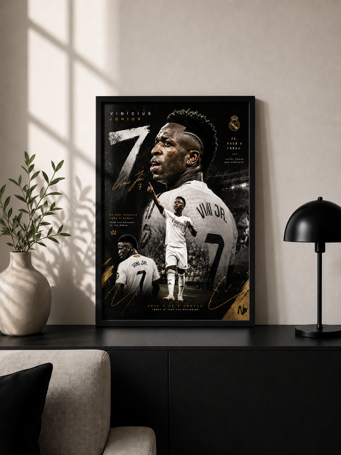 Vinicius Jr. "Vini" - Premium Football Poster