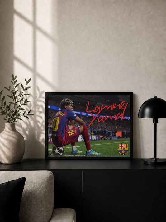 Lamine Yamal "Calma" - Premium Football Poster